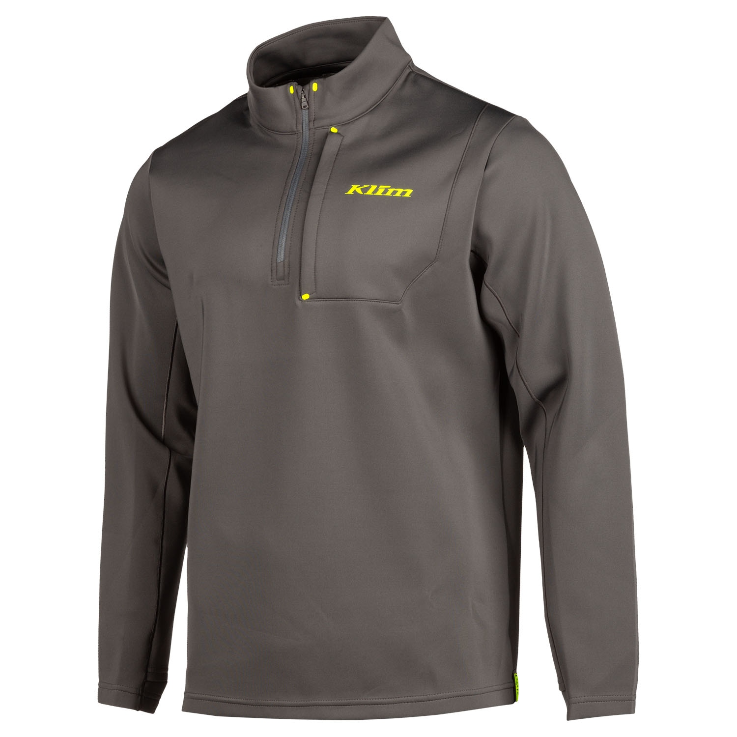 Defender 1/4 Zip MD Asphalt - Hi-Vis